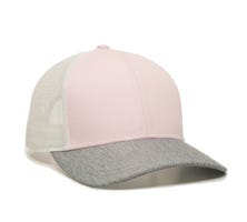 Pink/White/LN Heathered Grey